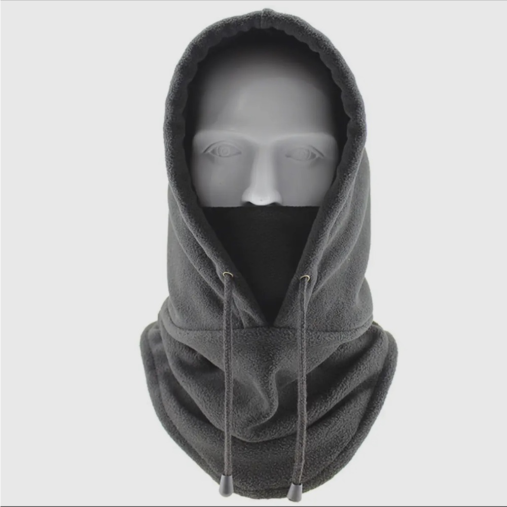 Black face mask-unisex